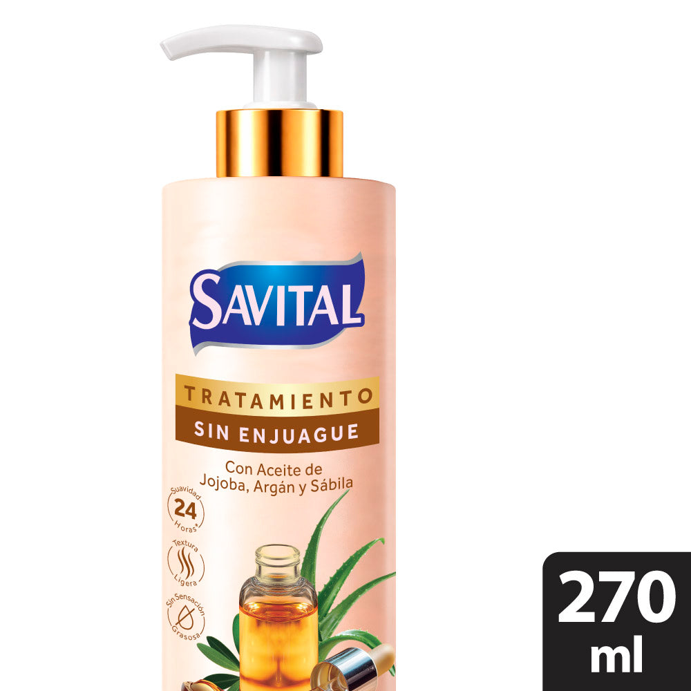TRATAMIENTO CAPILAR SAVITAL BRILLO Y NUTRICION FRASCO 270ML