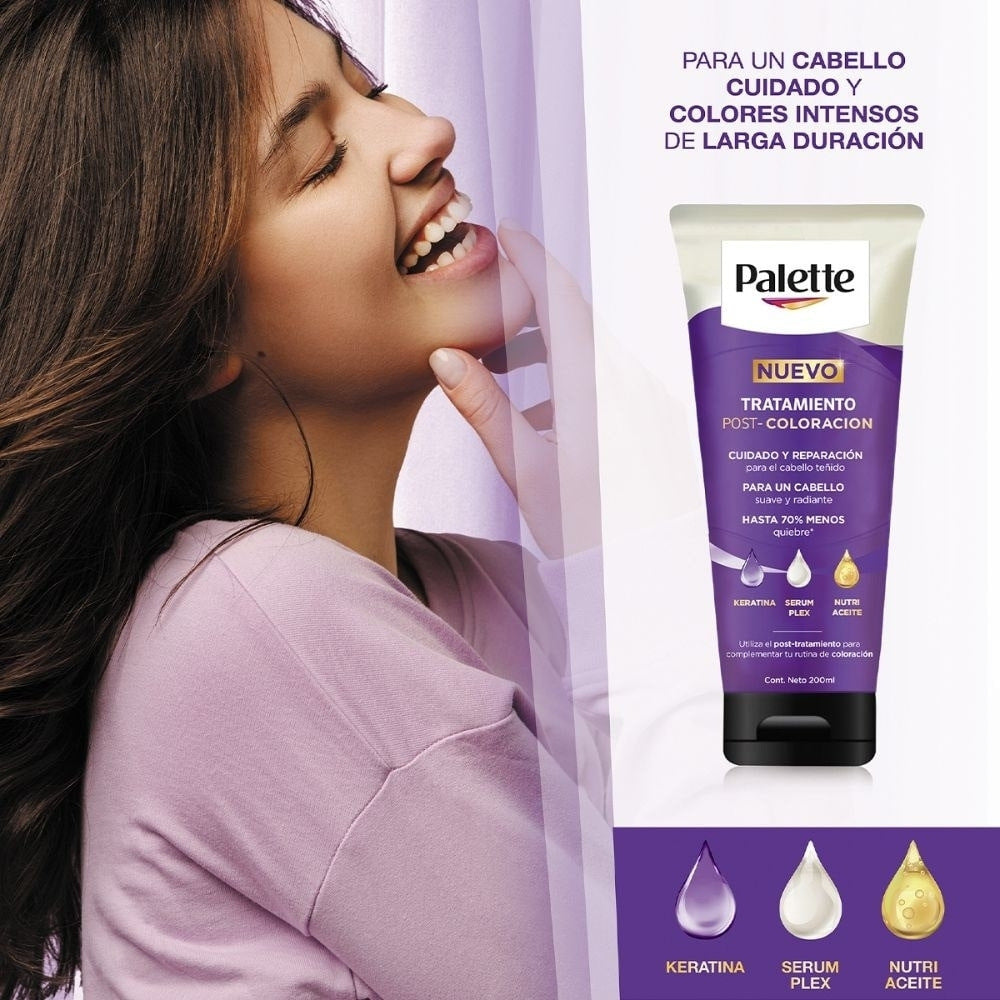 TRATAMIENTO PALETTE POST COLORACIÓN TUBO 200 ML