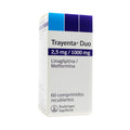 TRAYENTA DUO (RG) COMPRIMIDOS 2.5/1000 MG CAJA X 60 UNDS