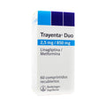 TRAYENTA DUO (RG) COMPRIMIDOS 2.5/850 MG CAJA X 60 UNDS
