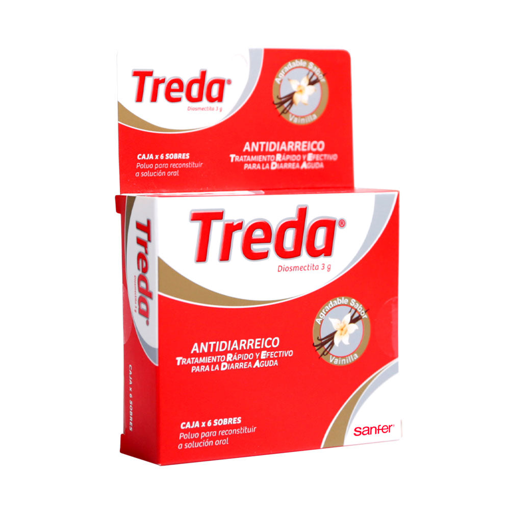 TREDA SOBRES CAJA X 6 UNDS