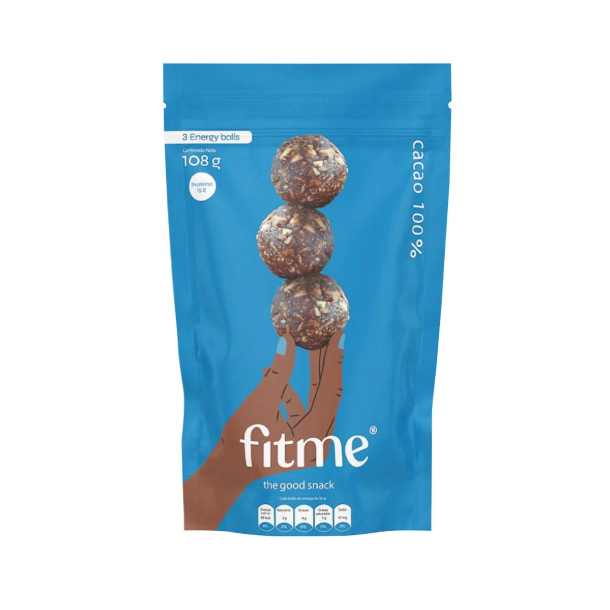 TRIBALL FIDMI 100% CACAO BOLSA X 3 UND
