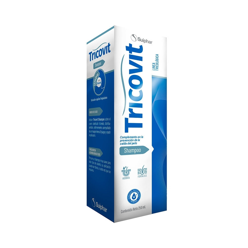 TRICOVIT SHAMPOO CAJA 250 ML