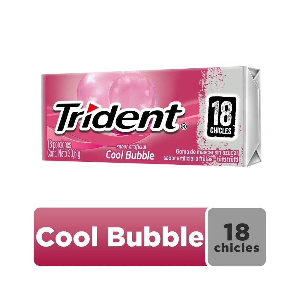 TRIDENT EVUP 30.6 G COOL BUBBLE FRACCION X 1 UND