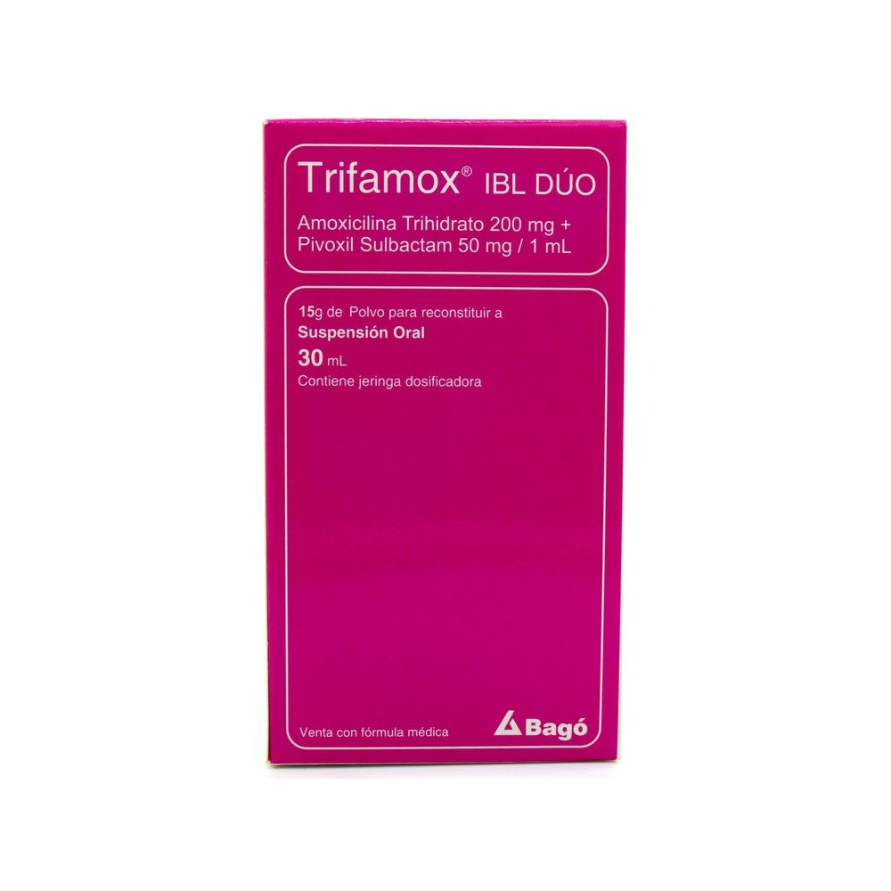 TRIFAMOX IBL DUO SUSPENSION CAJA 30 ML
