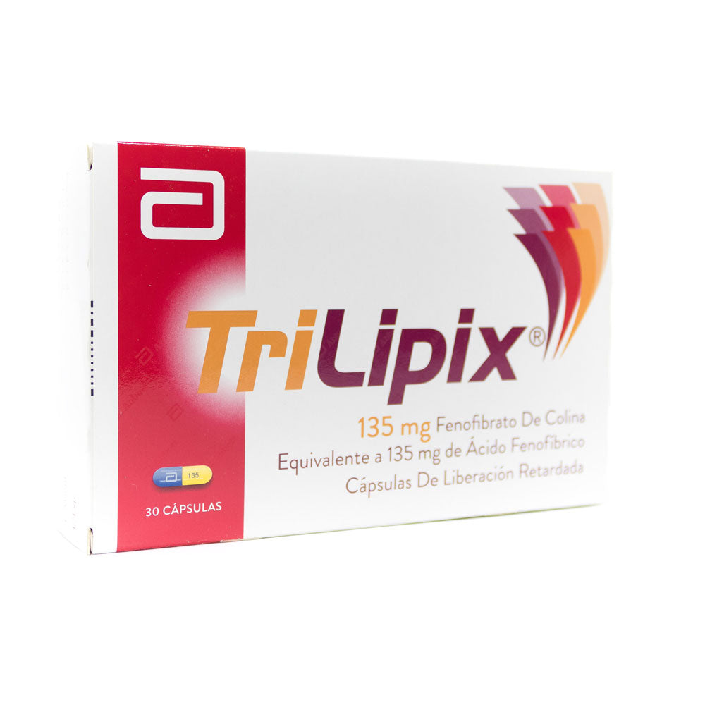 TRILIPIX CAPSULAS 135 MG CAJA X 30 UNDS