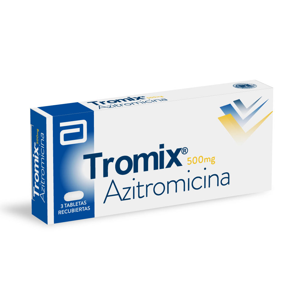 TROMIX TABLETAS 500 MG CAJA X 3 UND