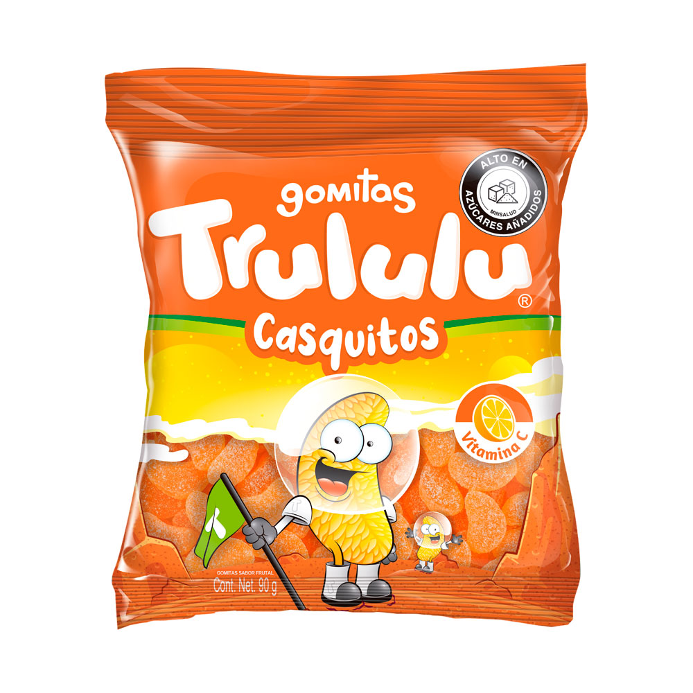 TRULULU CASQUITOS GOMAS BOLSA 70 G