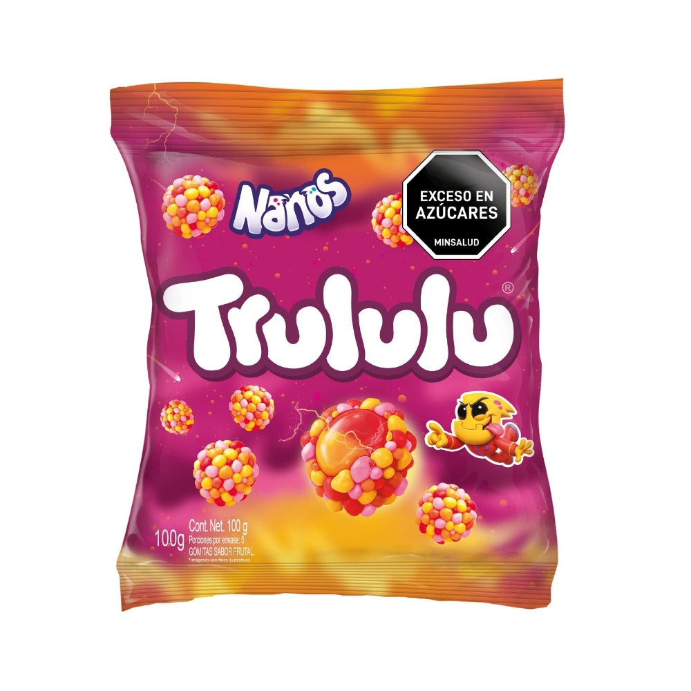 TRULULU CON NANOS TROPICAL BOLSA 100 G