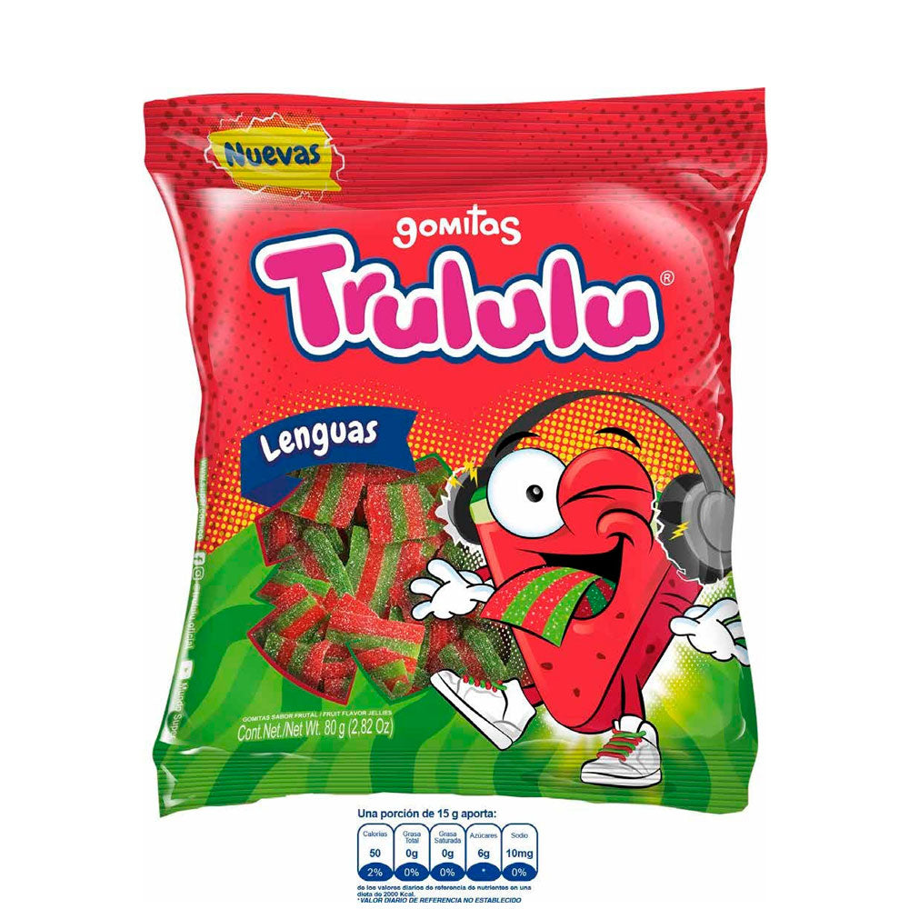 TRULULU LENGUAS GOMAS BOLSA 70 G