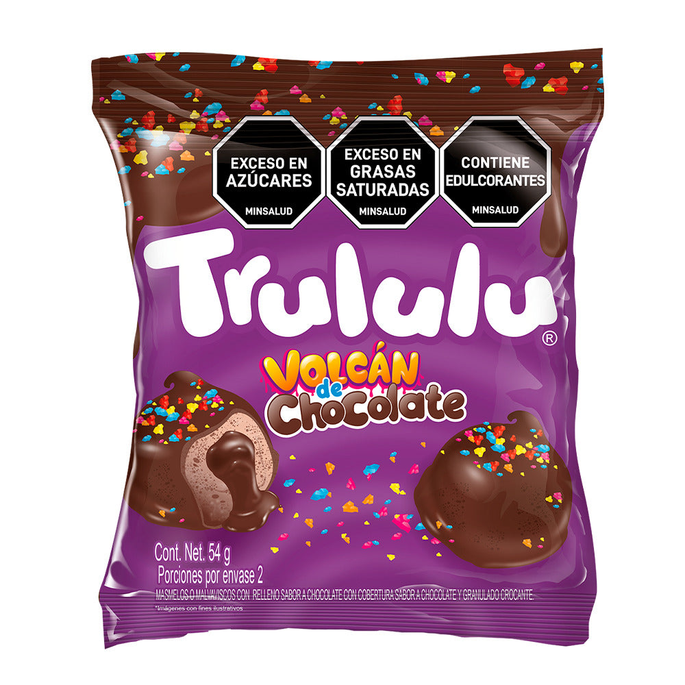 TRULULU VOLCAN DE CHOCOLATE BOLSA 54 G