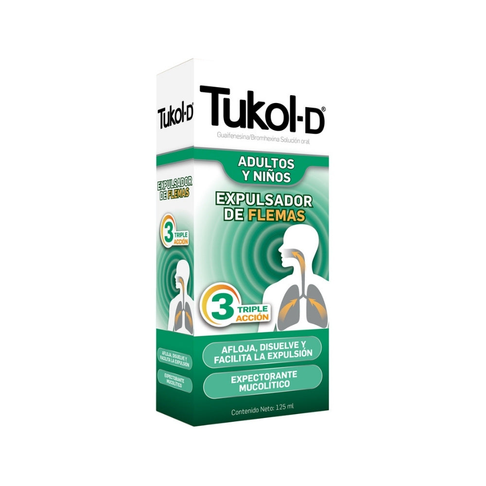 TUKOL-D EXPECTORANTE JARABE CAJA 125 ML
