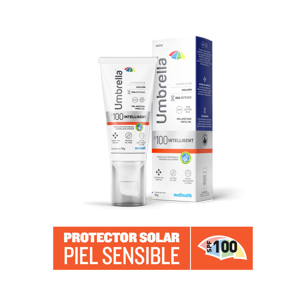 UMBRELLA INTELLIGENT EMULSION SPF 100 CAJA 50 G