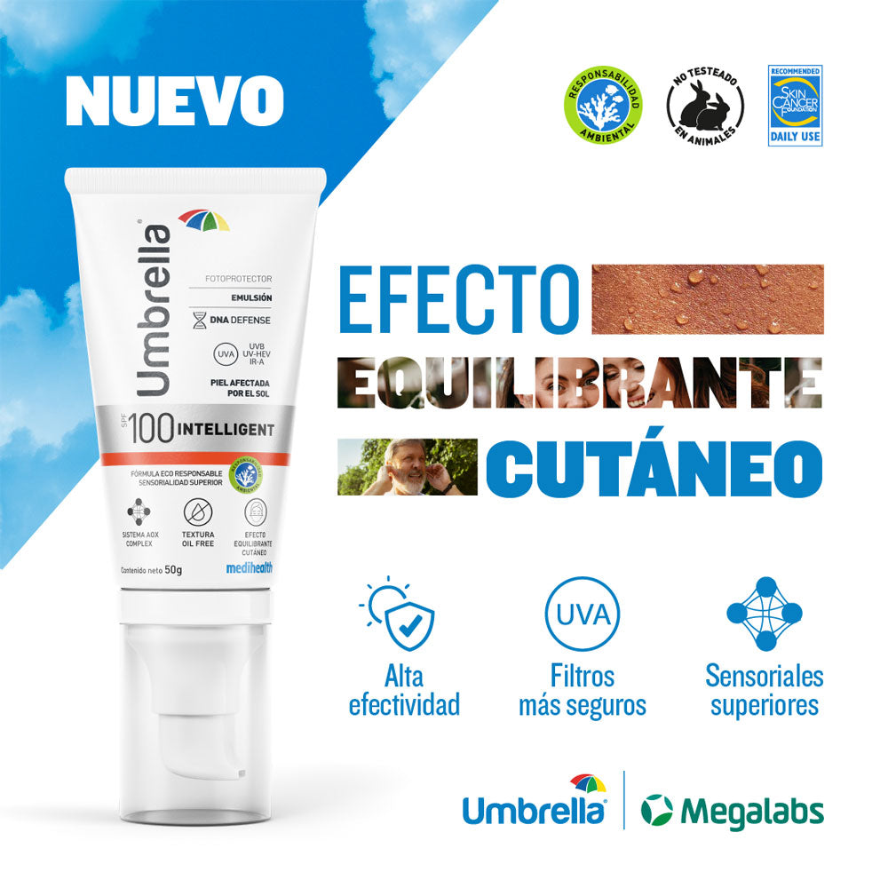 UMBRELLA INTELLIGENT EMULSION SPF 100 CAJA 50 G