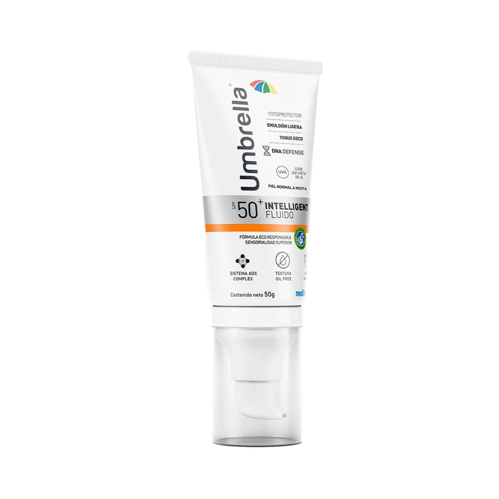 UMBRELLA INTELLIGENT FLUIDO EMULSION SPF 50+ CAJA 50 G