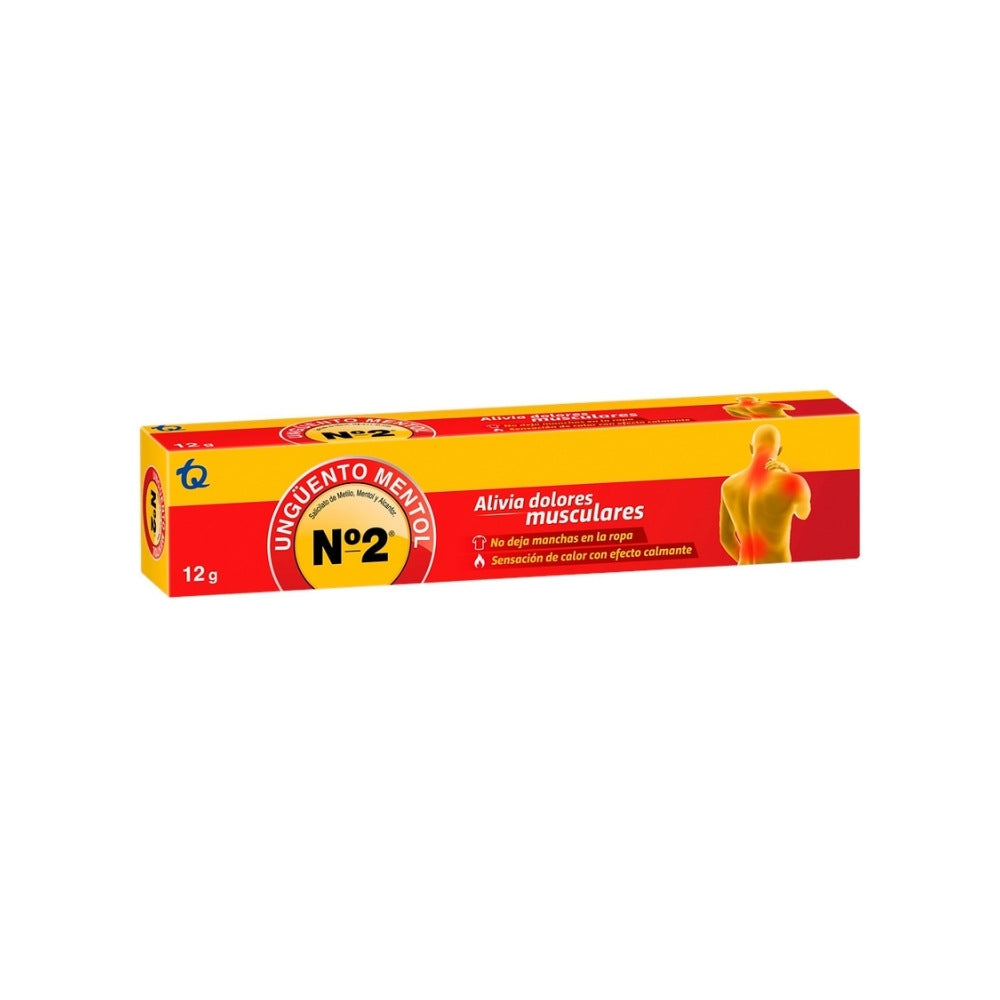 UNGUENTO ALMENTOL N°2 TUBO 12 G