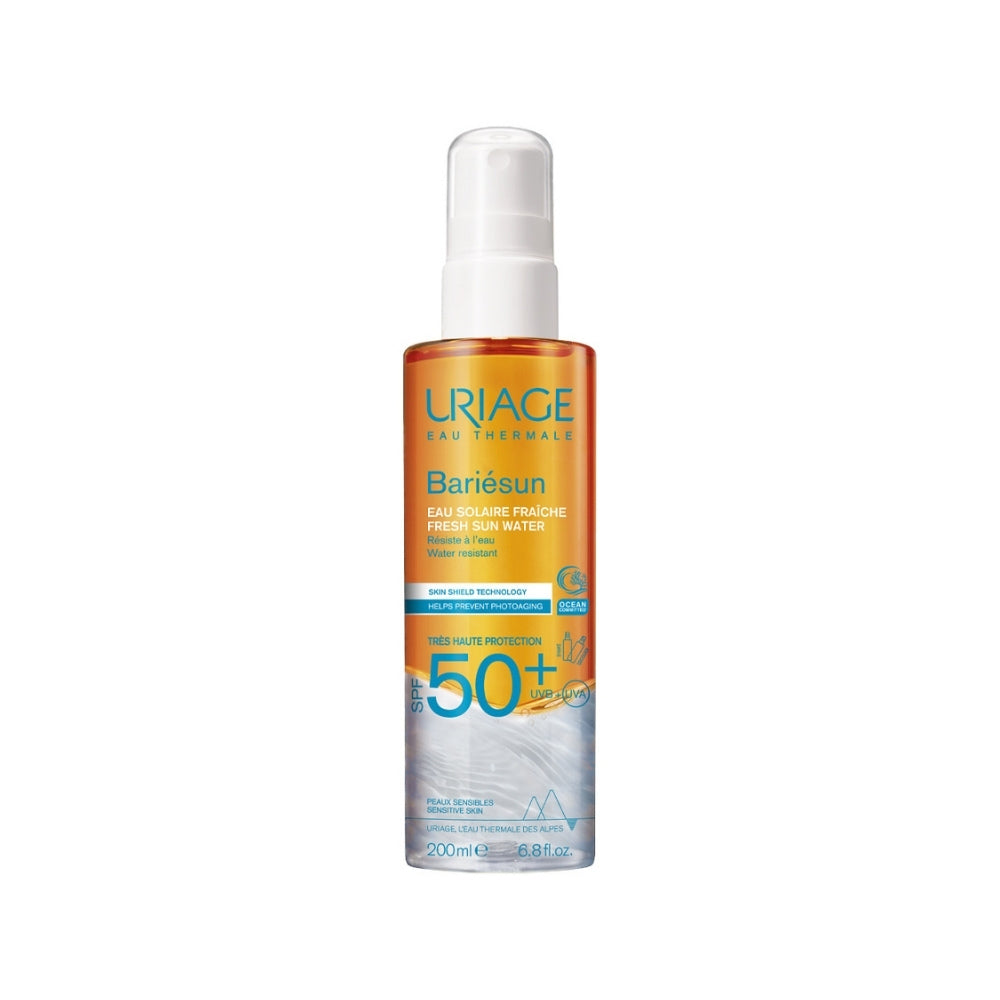 URIAGE BARIESUN SPF 50+ AGUA SOLAR REFRESCANTE FRASCO 200 ML