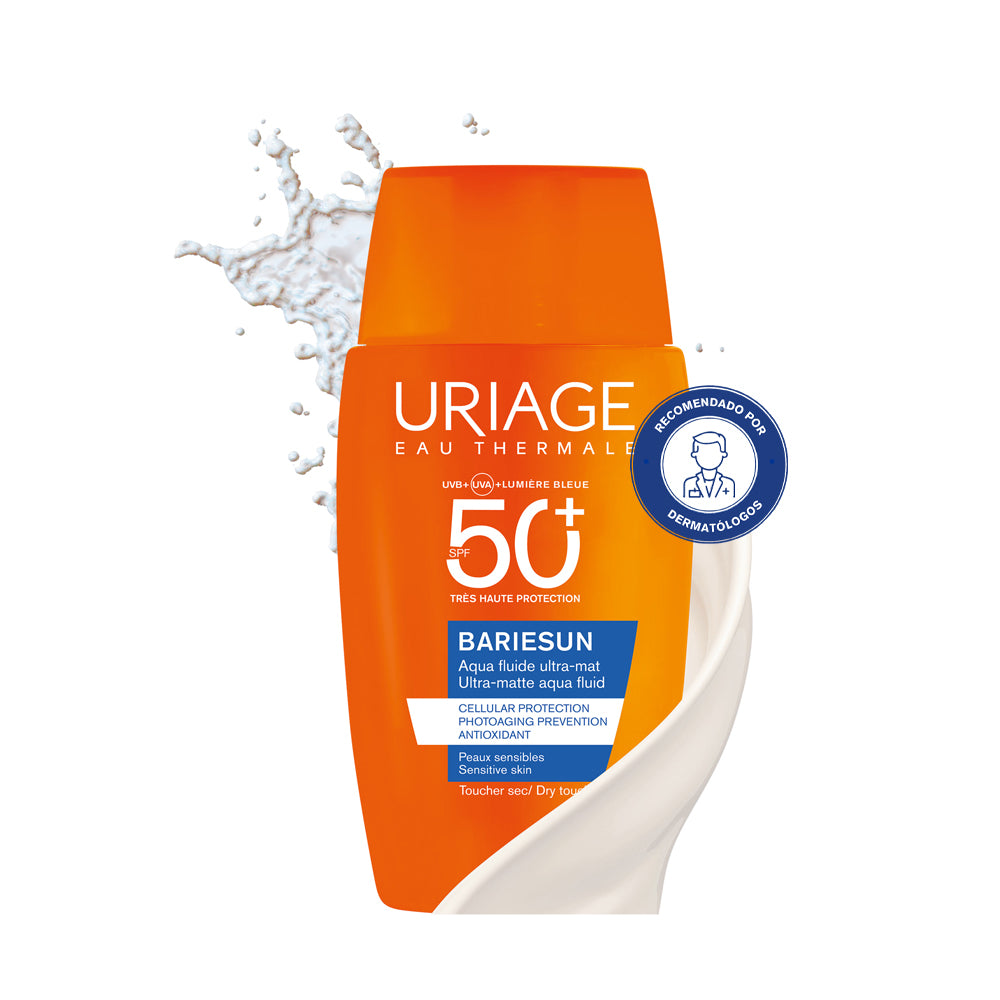 URIAGE BARISUN AQUA FLUIDO ULTRA MATE SPF 50+ FRASCO 50 ML