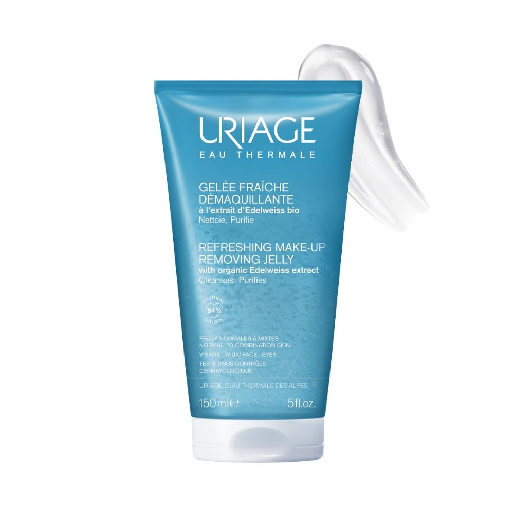 URIAGE GEL REFRESCANTE DESMAQUILLADOR TUBO 150 ML