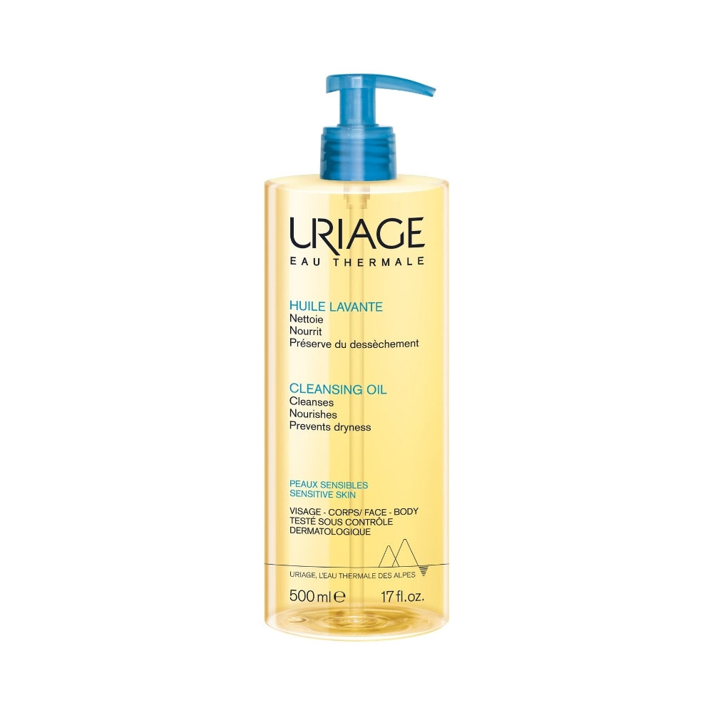 URIAGE HUILE LAVANTE LIMPIADOR FACIAL FRASCO 500 ML