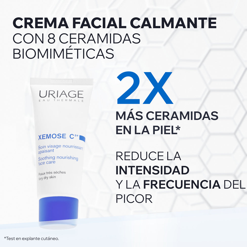 URIAGE XEMOSE C8+ CREMA FACIAL NUTRITIVA TUBO 40 ML