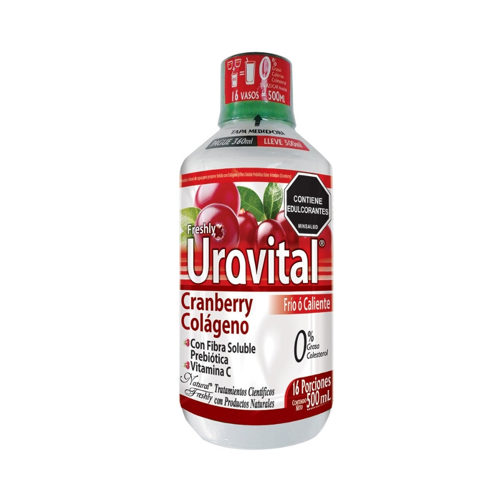 UROVITAL BEBIDA FRASCO 500 ML
