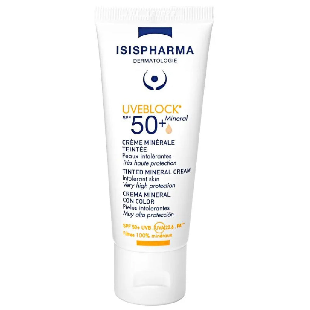 UVEBLOCK CREMA MINERAL COLOR SPF 50+ CAJA 40 ML