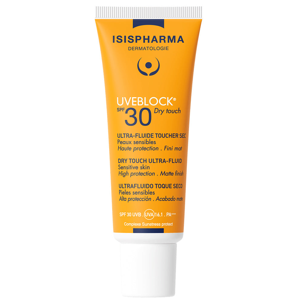 UVEBLOCK DRY TOUCH FLUIDO SPF 30 CAJA 40 ML