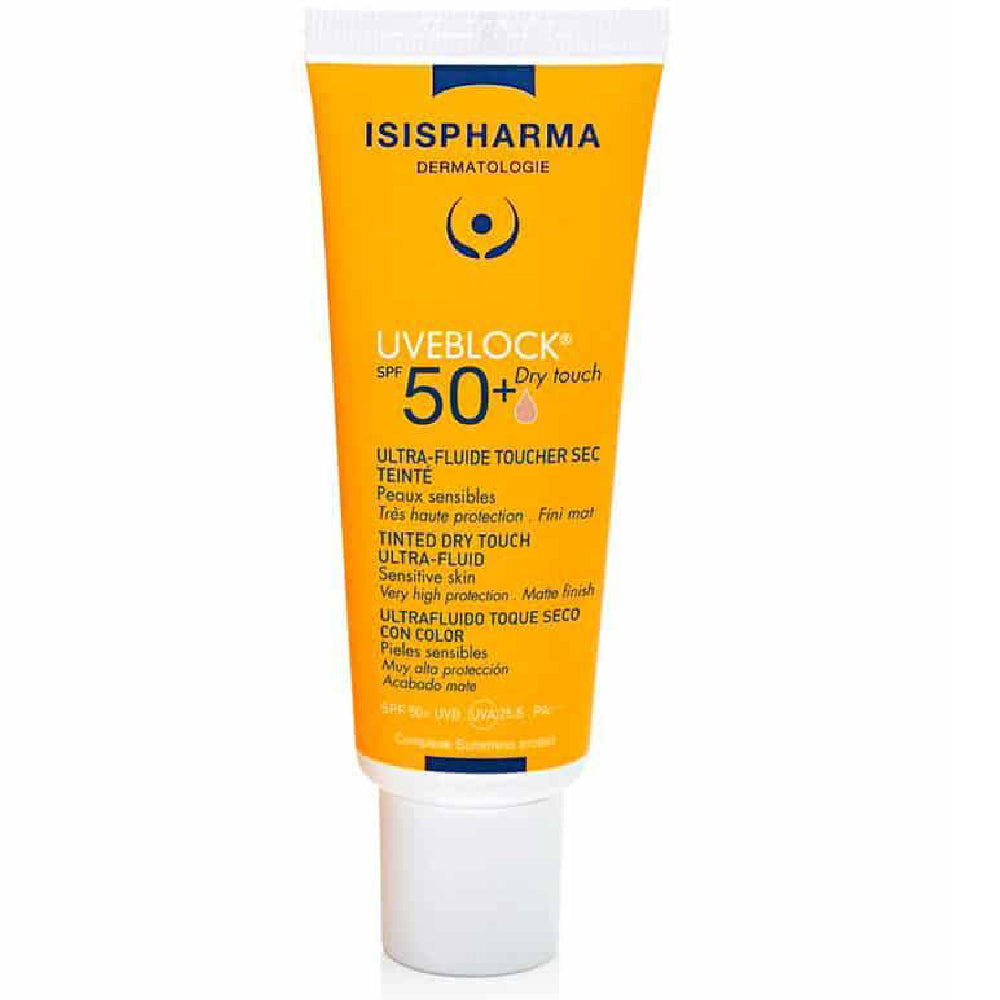 UVEBLOCK SPF50+ DRY TOUCH MEDI SOLUCION TUBO PLASTICO 40 ML