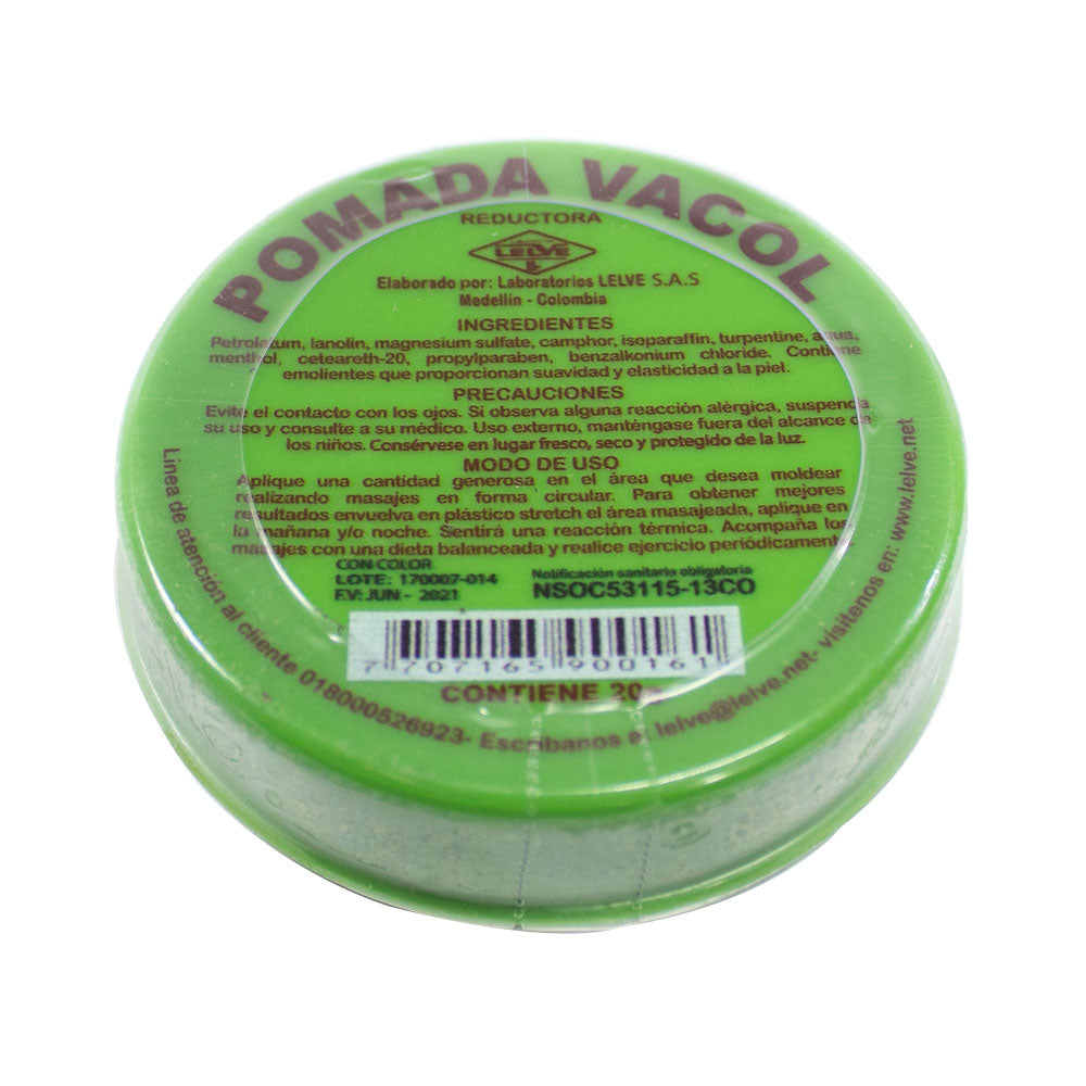 VACOL POMADA CAJA 20 G