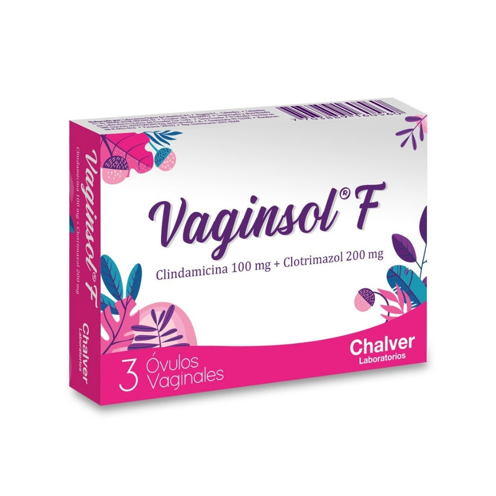 VAGINSOL F OVULOS CAJA X 3 UND