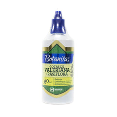 Valeriana+Pasiflora Botanitas Gotas Frasco 60 Ml