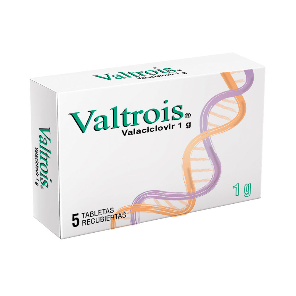 VALTROIS TABLETAS 1000 MG CAJA X 5 UNDS