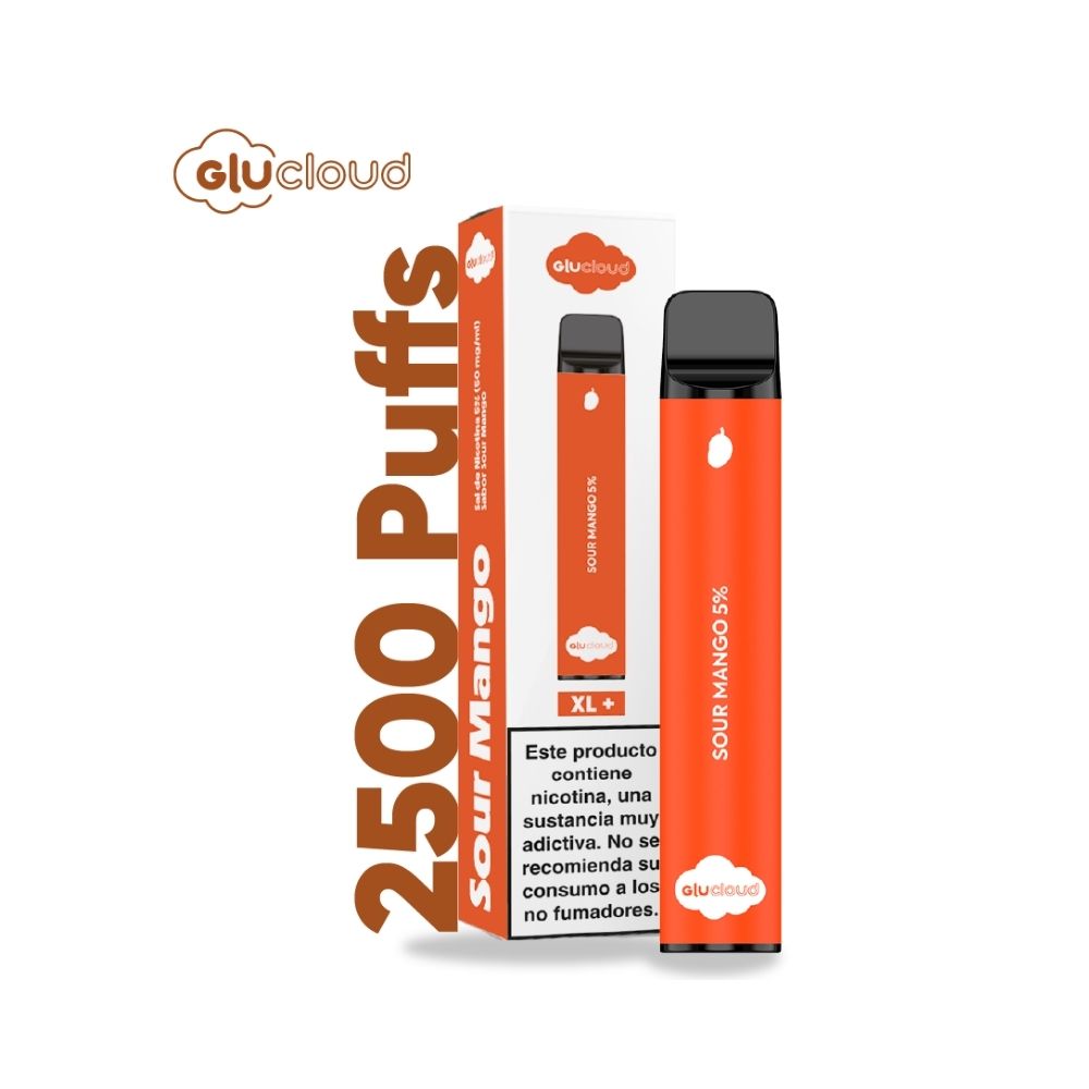 VAPEADOR GLUCLOUD XL SOUR MANGO 6 ML