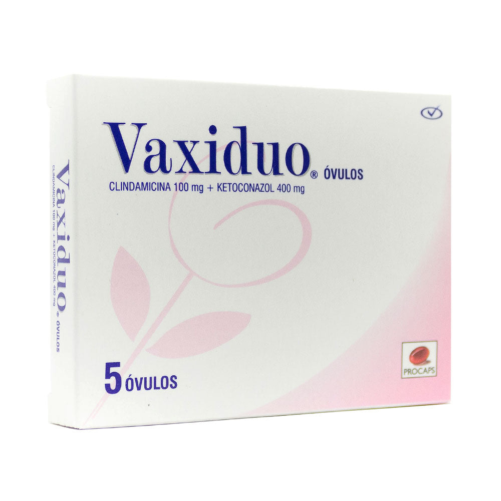 VAXIDUO OVULOS CAJA X 5 UNDS