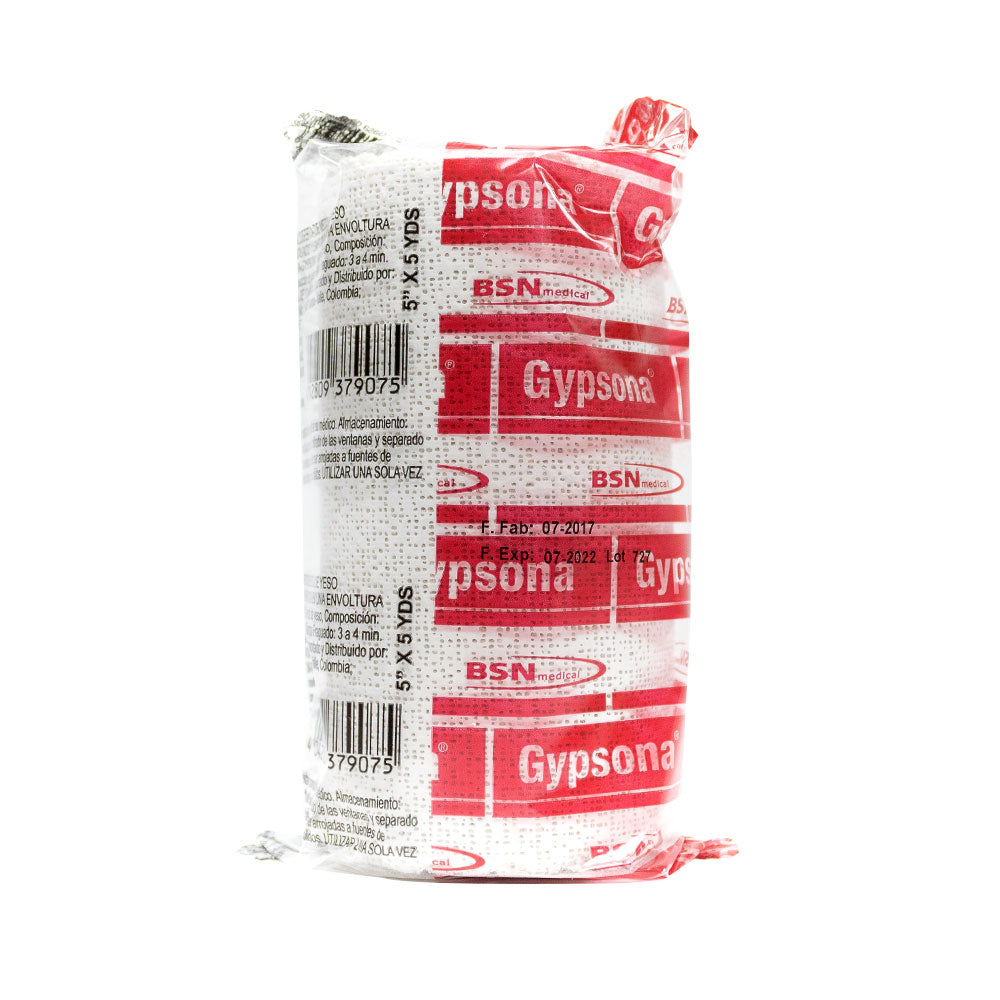 VENDA DE YESO GYPSONA 5X5 YARDAS BOLSA X 1 UND