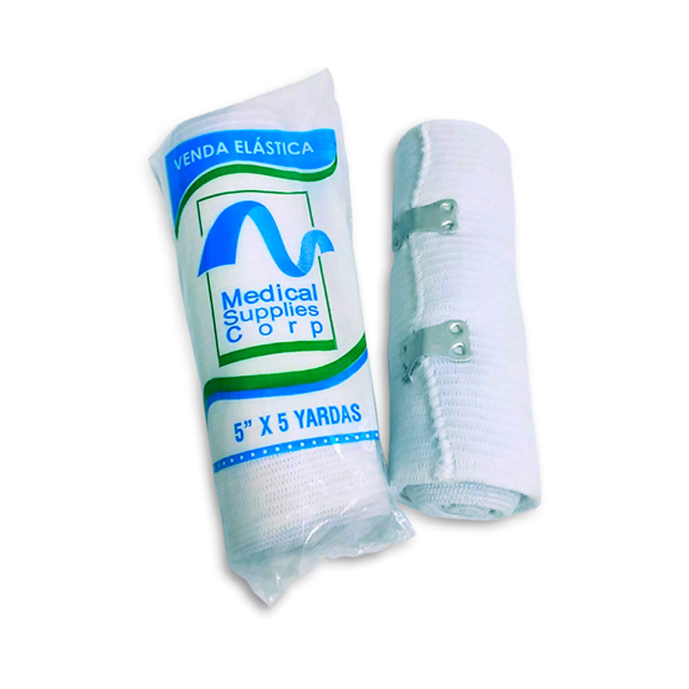 VENDA ELASTICA MEDICAL SUPPLIES BOLSA 5X5 YARDAS