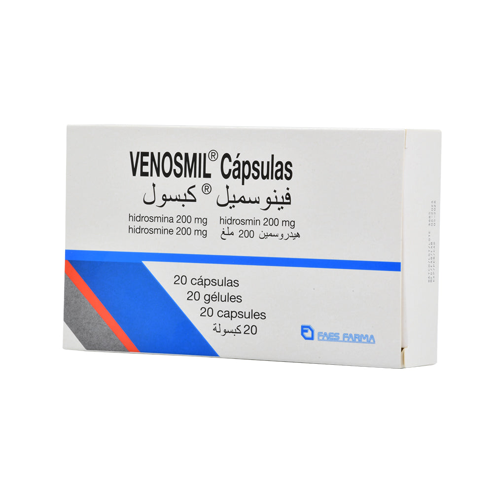 VENOSMIL CAPSULAS 200 MG CAJA X 20 UNDS