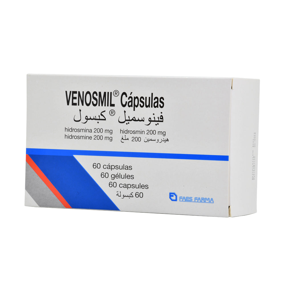 VENOSMIL CAPSULAS 200 MG CAJA X 60 UNDS