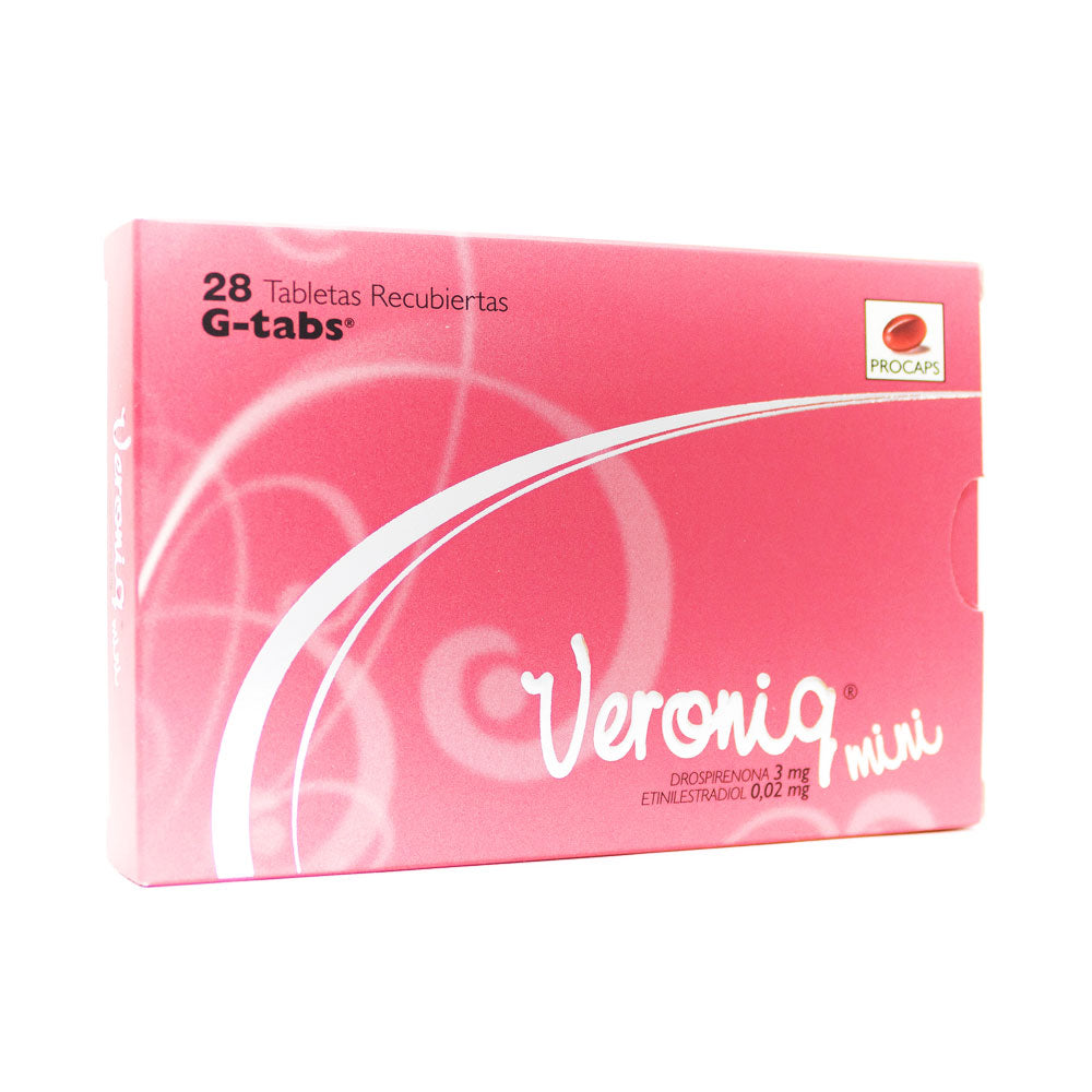 VERONIQ MINI (RG) TABLETAS CAJA X 28 UNDS