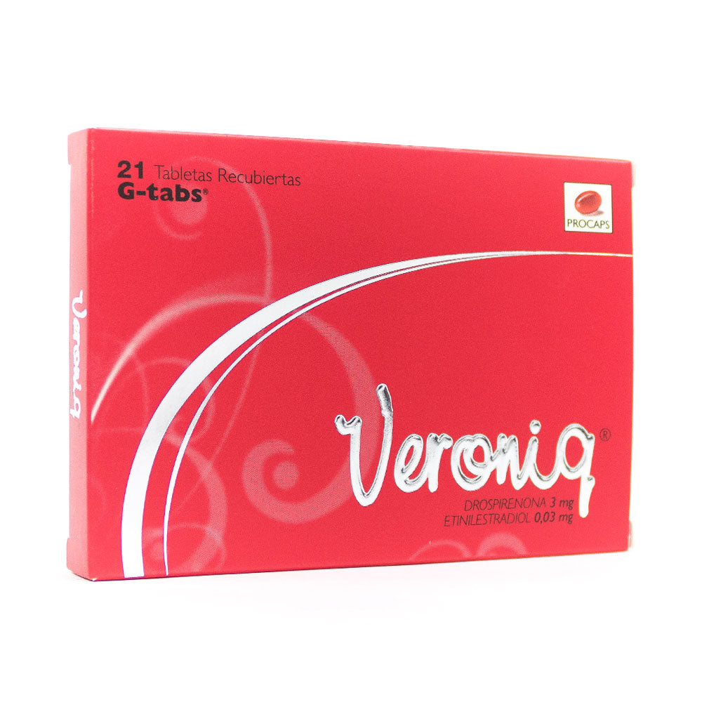 VERONIQ (RG) TABLETAS CAJA X 21 UNDS