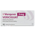 VERQUVO TABLETAS 5 MG CAJA X 14 UNDS
