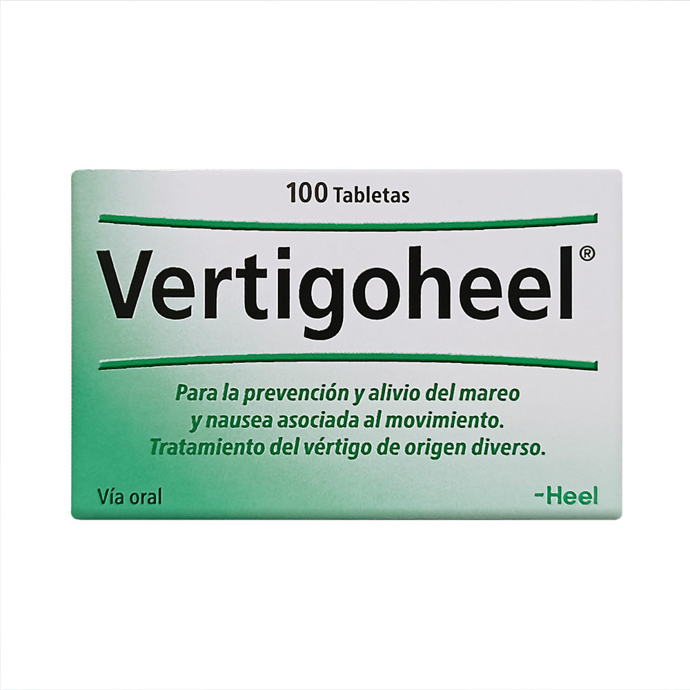 VERTIGOHEEL TABLETAS CAJA X 100 UNDS