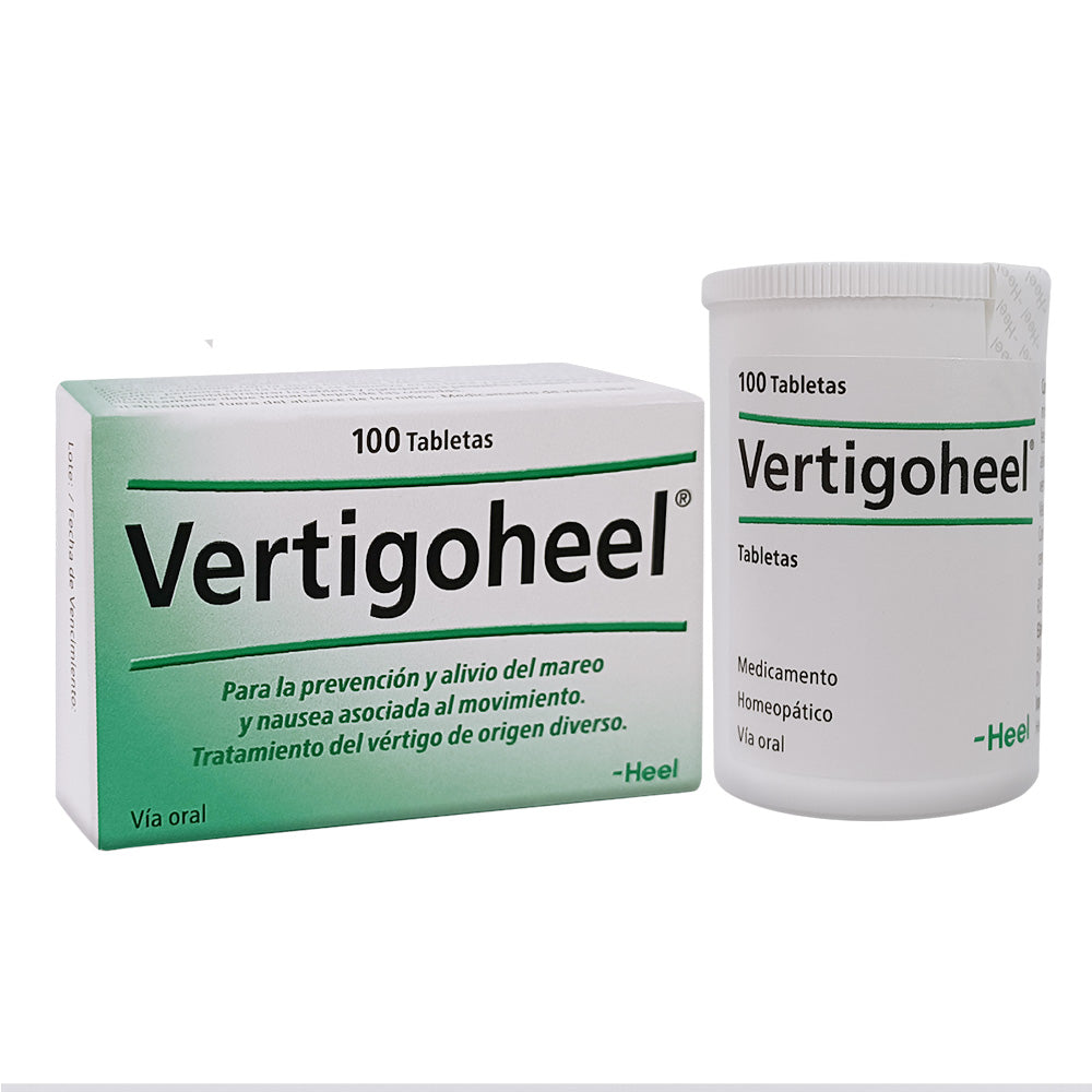 VERTIGOHEEL TABLETAS CAJA X 100 UNDS