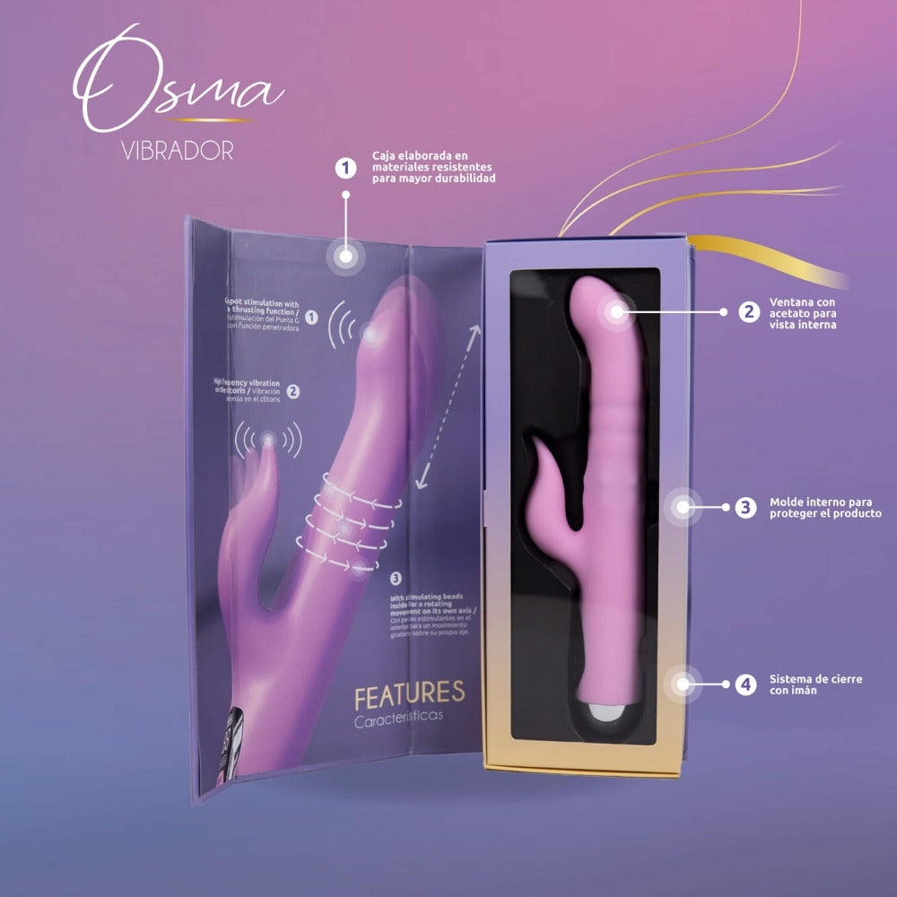VIBRADOR CAMTOYZ OSMA CAJA X 1 UND