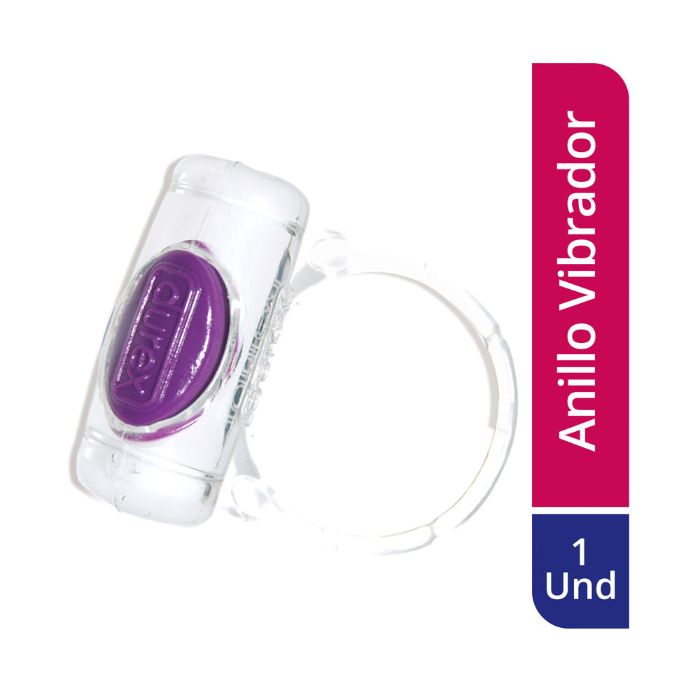 VIBRADOR DUREX ANILLO BOLSA X 1 UND