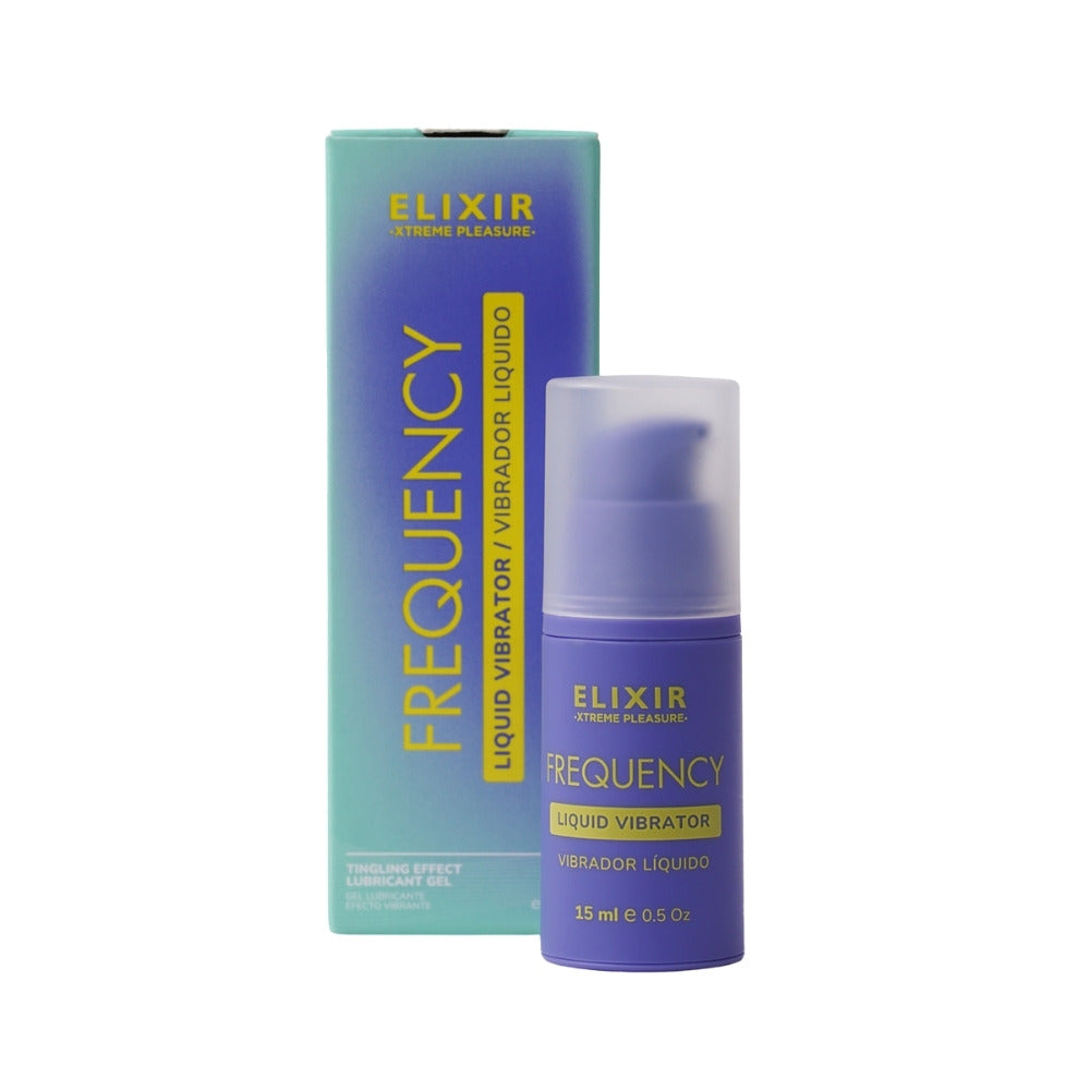 VIBRADOR LIQUIDO FREQUENCY ELIXIR CAJA X 1 UND