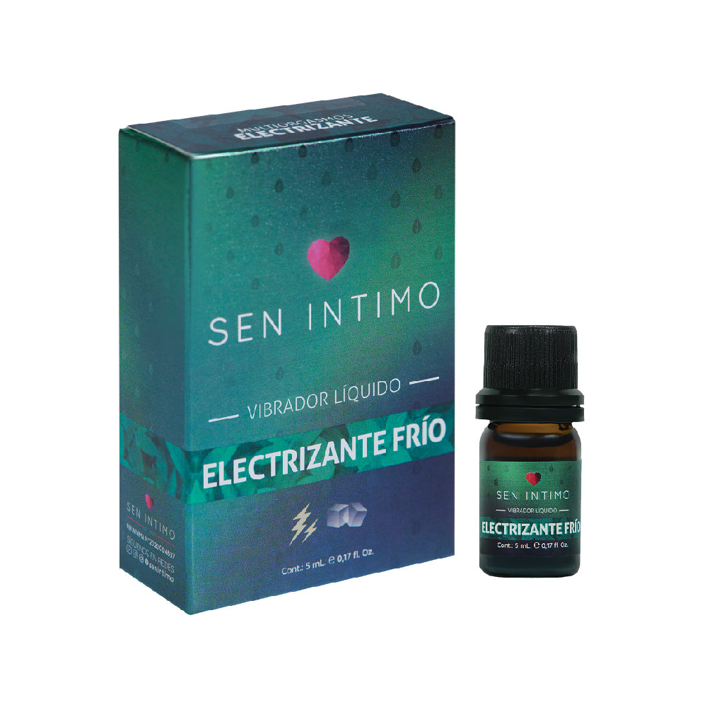 VIBRADOR LIQUIDO SEN INTIMO ELECTRIZANTE FRIO FRASCO 5 ML