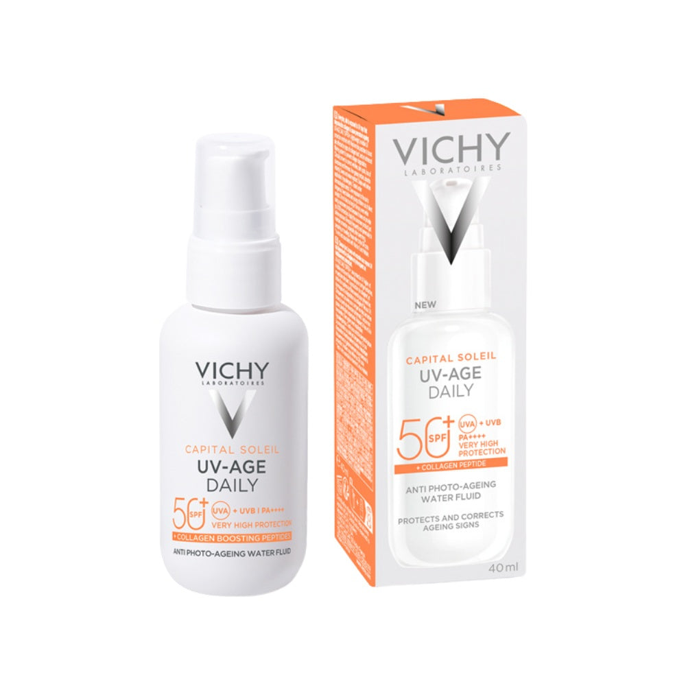 VICHY CAPITAL SOLEIL UV AGE DAILY SPF 50+ CAJA 40 ML
