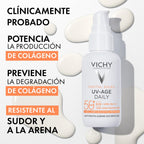 VICHY CAPITAL SOLEIL UV AGE DAILY SPF 50+ CAJA 40 ML